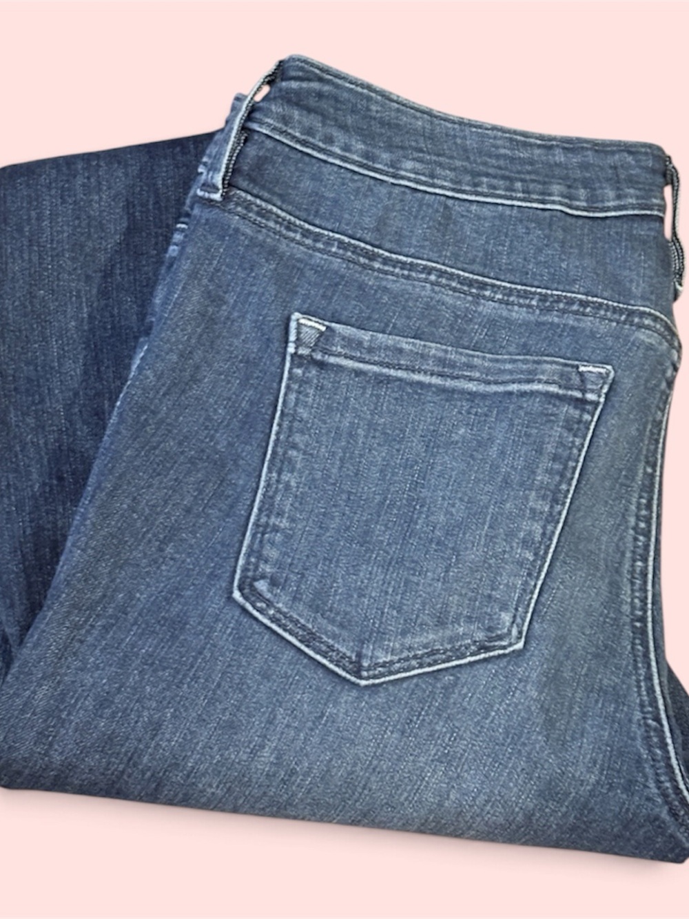 Athleta Sculptek Skinny Jeans in Mid Blue Wash